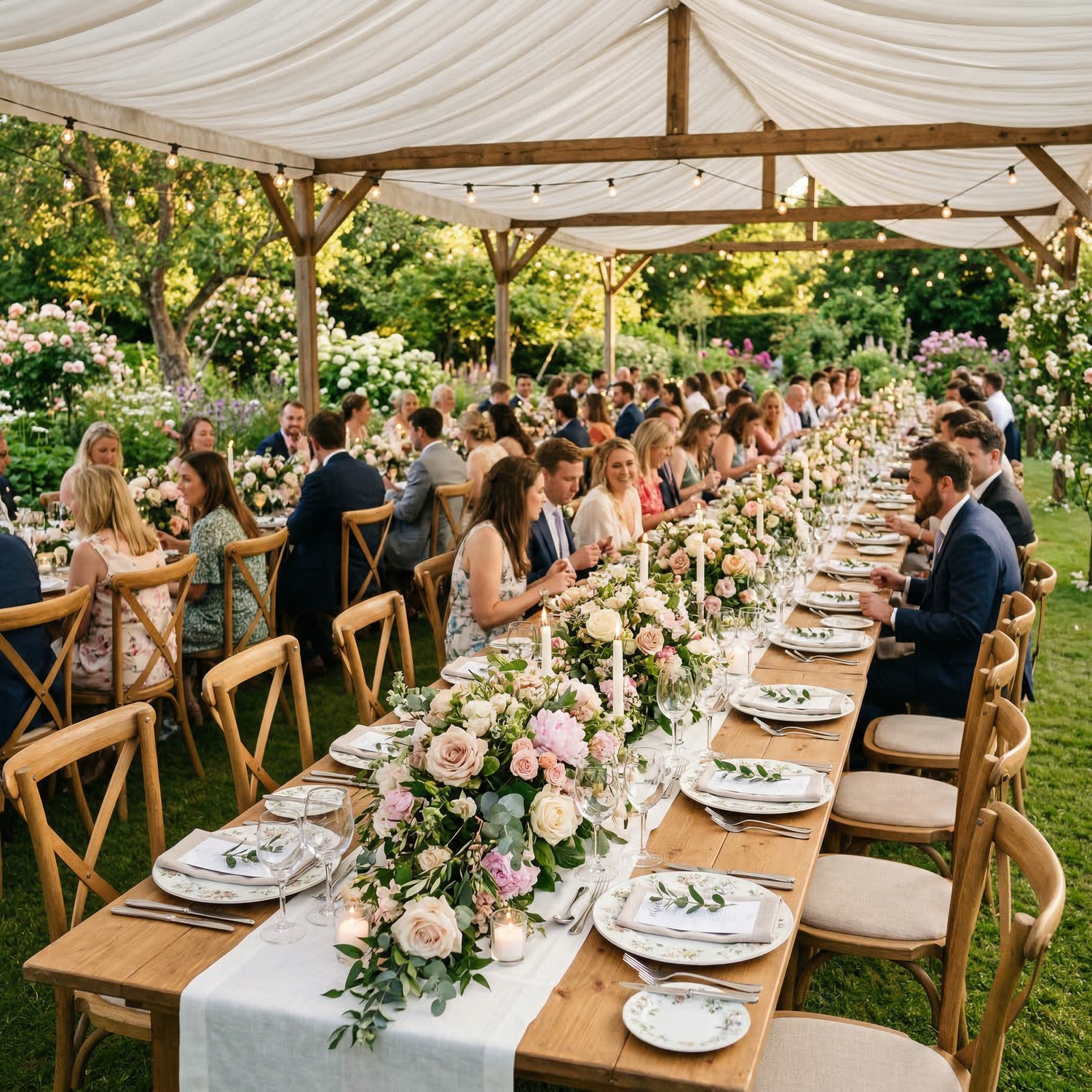100 Guest Wedding Tableware Checklist: Plates, Cups, Napkins, and Cutlery - Elegant Wedding Table