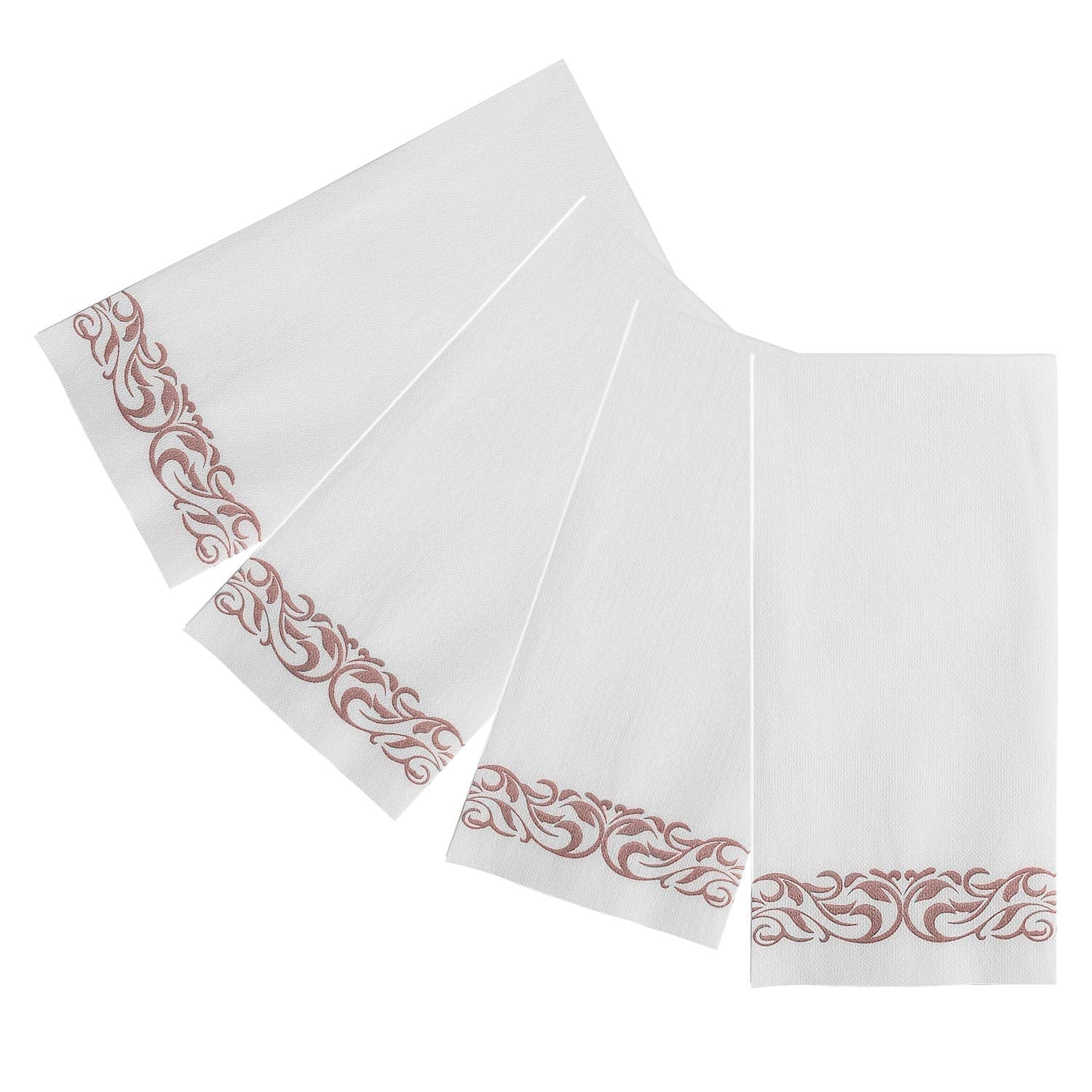 1 - ply Bulk Disposable Hand Towels | Paper Guest Towels for Water, Sauce| Ultra - Durable | Restaurant Supply - EWT