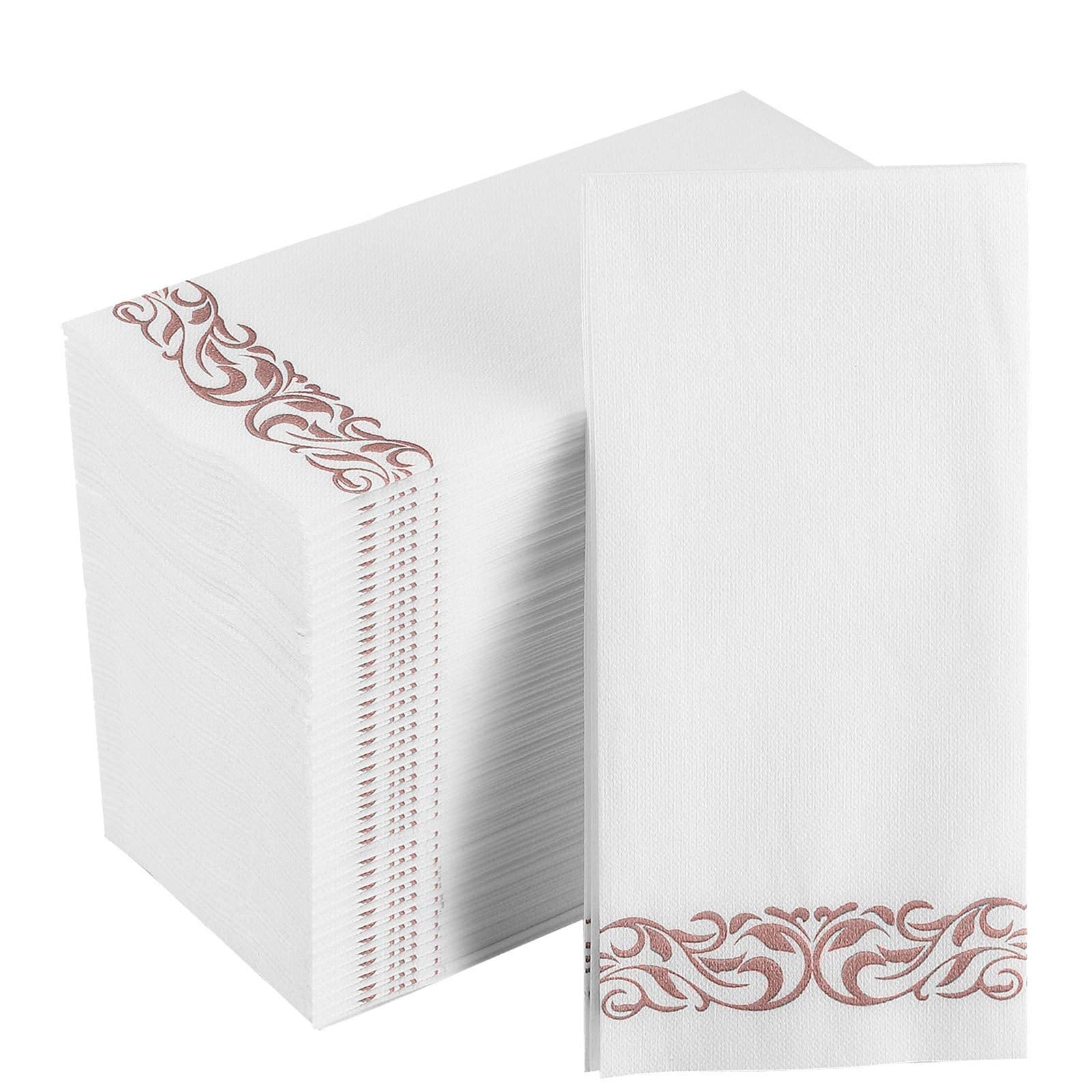 1 - ply Bulk Disposable Hand Towels | Paper Guest Towels for Water, Sauce| Ultra - Durable | Restaurant Supply - EWT