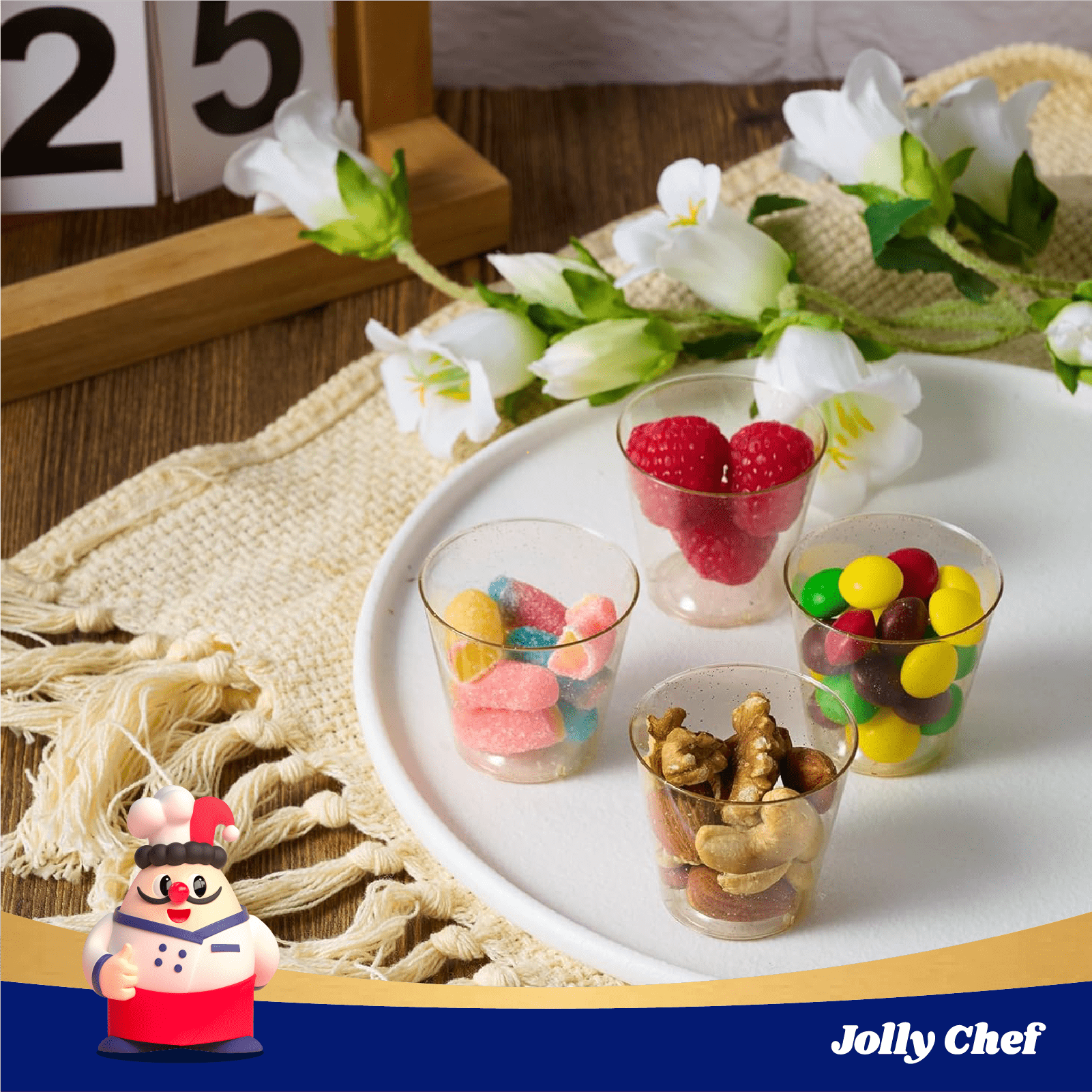 1oz/5oz/9oz Bulk Glitter Cups | Plastic Party Tumblers for Whiskey, Wine, Tequila | Safe to use | Restaurant Supply - EWT