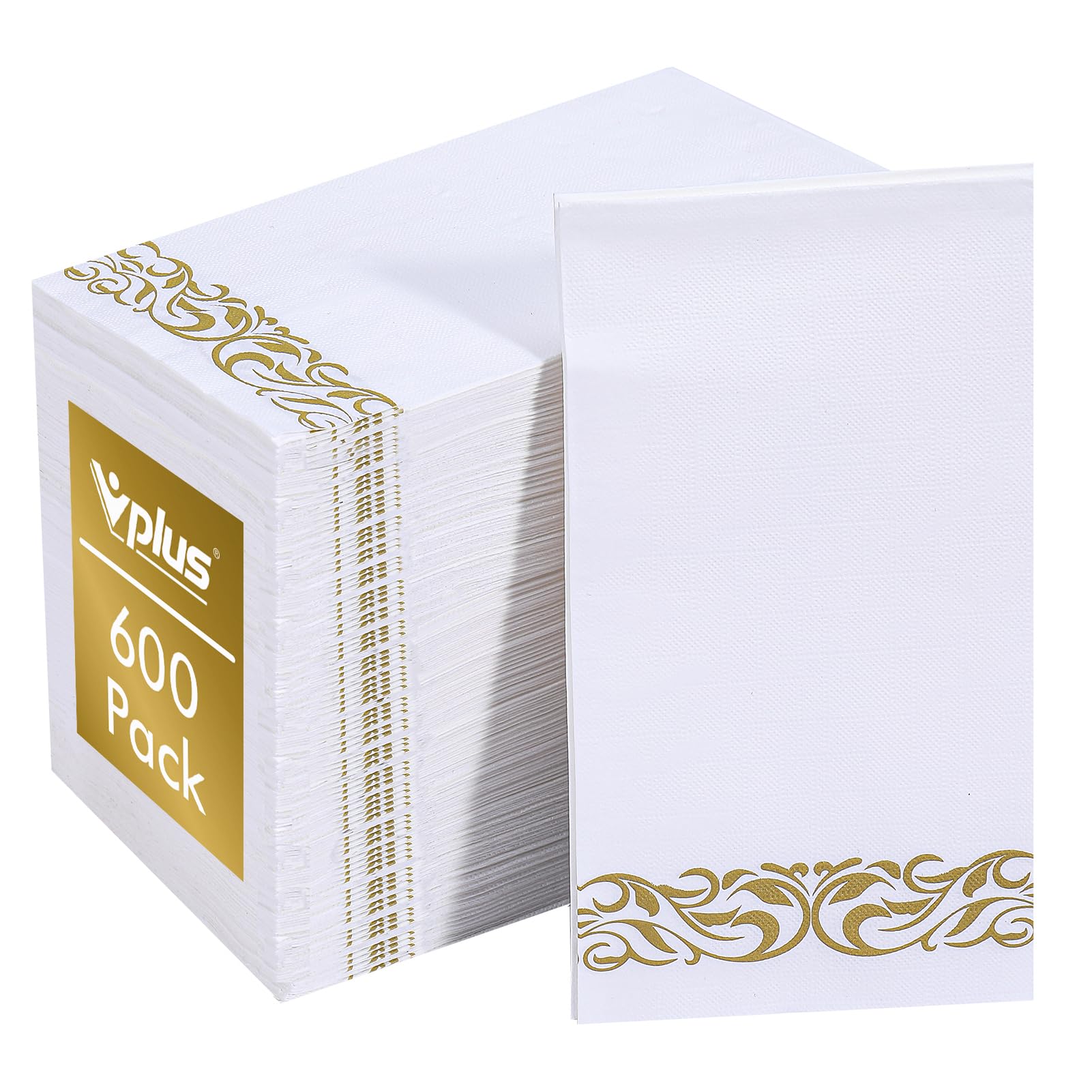 3 - Ply Bulk Napkins | Paper Guest Towels for Salads, Pastries | 100% Virgin Wood Pulp | Restaurant Supply - EWT