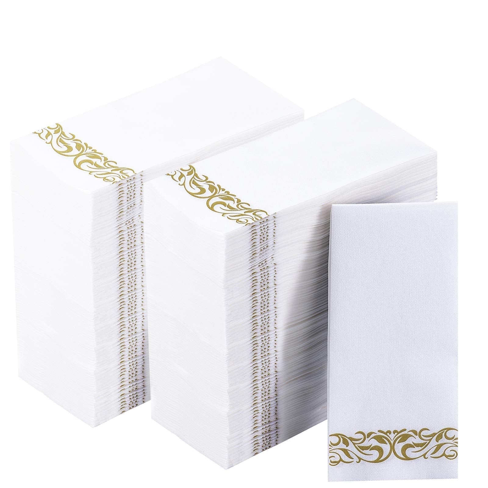 3 - Ply Bulk Napkins | Paper Guest Towels for Salads, Pastries | 100% Virgin Wood Pulp | Restaurant Supply - EWT