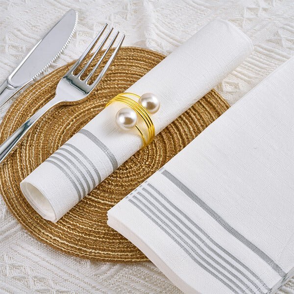 3 - ply Bulk Napkins | Paper Guest Towels for Sandwiches, Pastries | Biodegradable | Hotel Supply - EWT