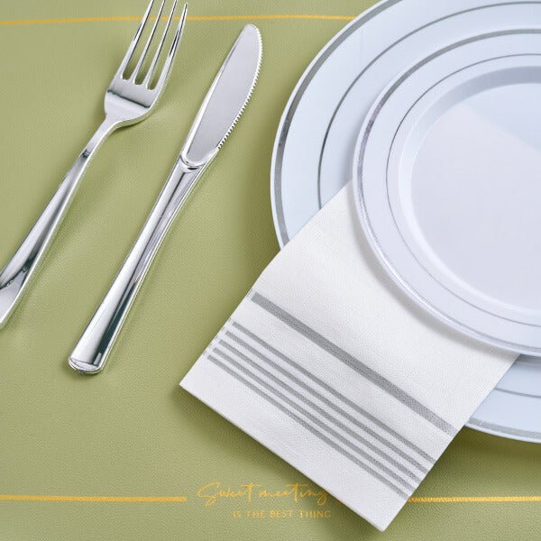 3 - ply Bulk Napkins | Paper Guest Towels for Sandwiches, Pastries | Biodegradable | Hotel Supply - EWT