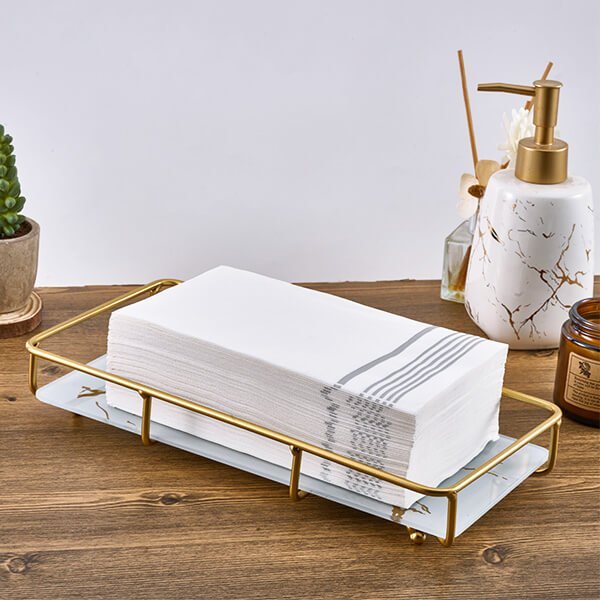 3 - ply Bulk Napkins | Paper Guest Towels for Sandwiches, Pastries | Biodegradable | Hotel Supply - EWT