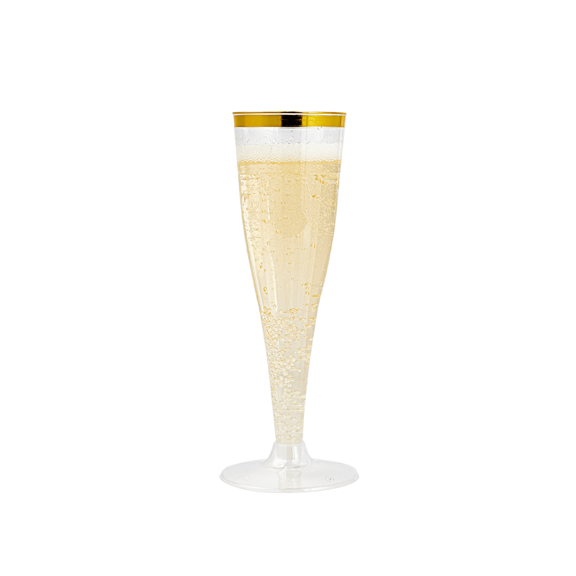 4.5oz Bulk Case Plastic Dessert Cups | Disposable Champagne Flutes for Mimosas, Sparkling Wine | Hard Plastic | Restaurant Supply - EWT