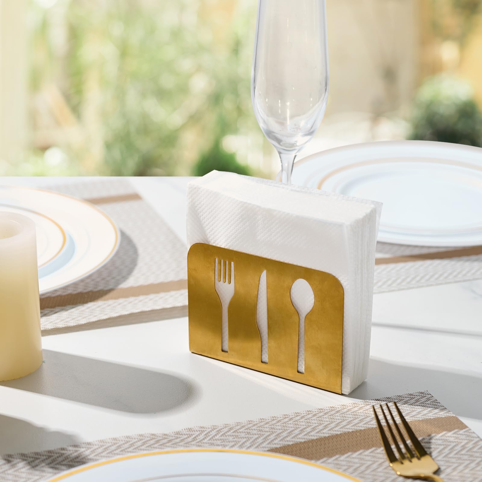 9.8in Bulk Cocktail Napkins | Paper Beverage Napkins for Cocktails, Beer | Disposable | Restaurant Supply - EWT