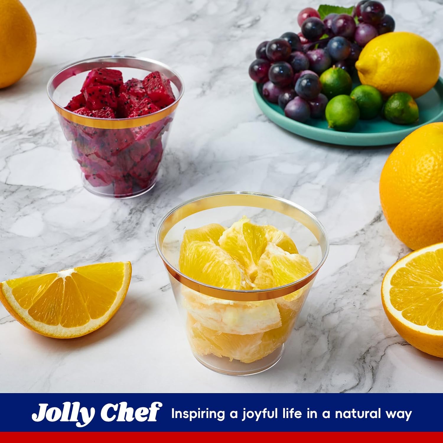 9oz Bulk Plastic Dessert Cups | Disposable Tumblers for Ice Cream, Smoothies | Restaurant Supply - EWT