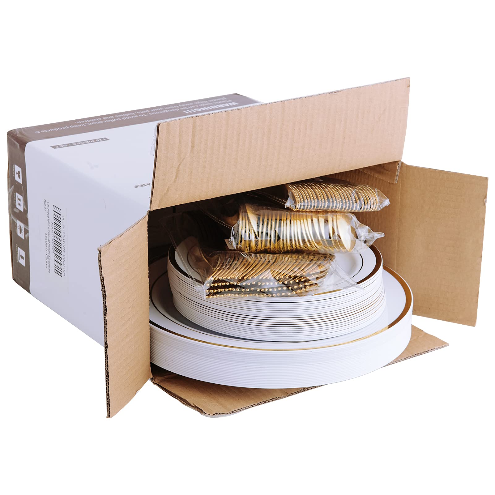 Bulk Case Dinnerware Sets | Plastic Plates for Appetizers, Desserts | BPA - Free | Restaurant Supply - EWT