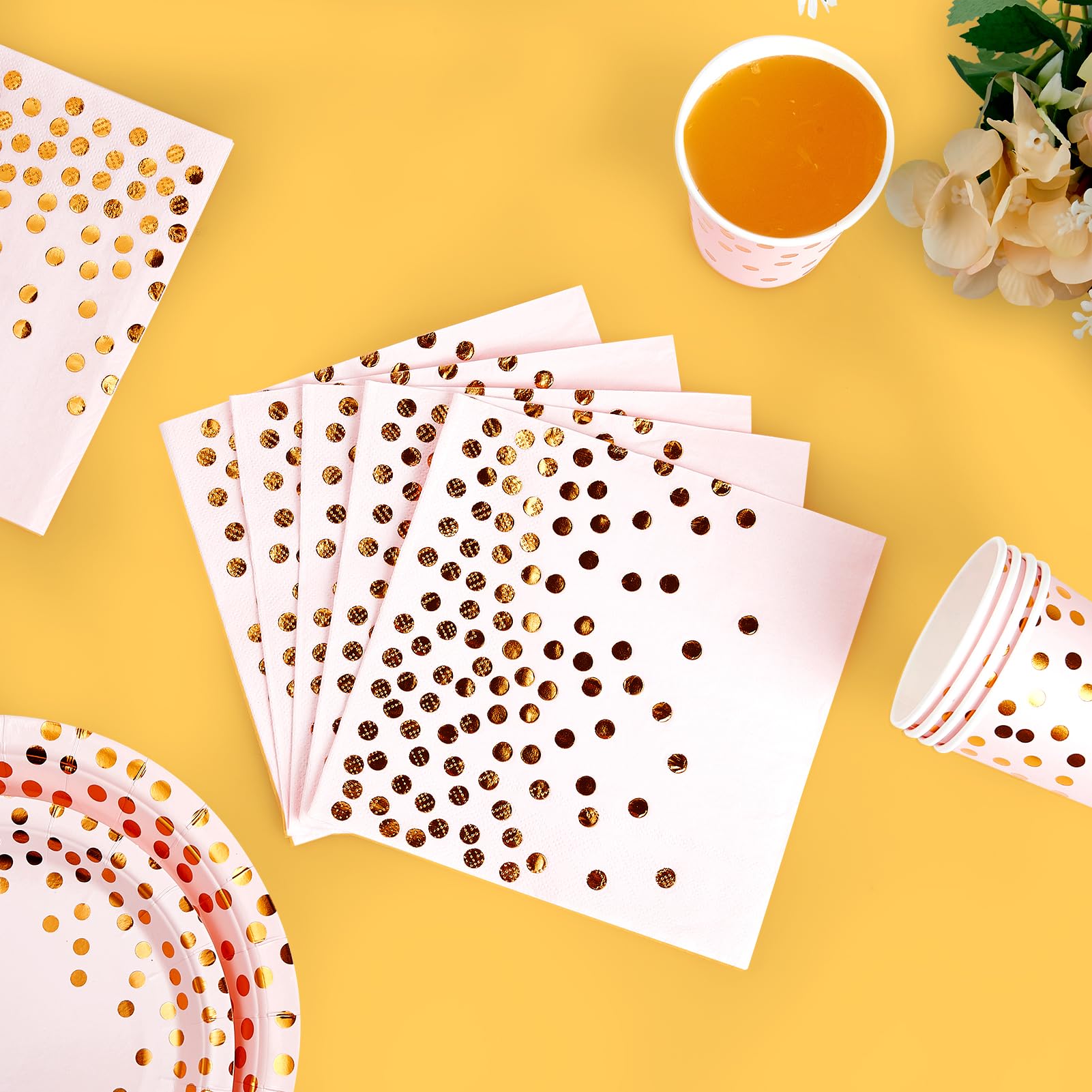 Bulk Case Disposable Dinnerware Sets | Plastic Plates for Desserts, Beverages | BPA Free | Restaurant Supply - EWT