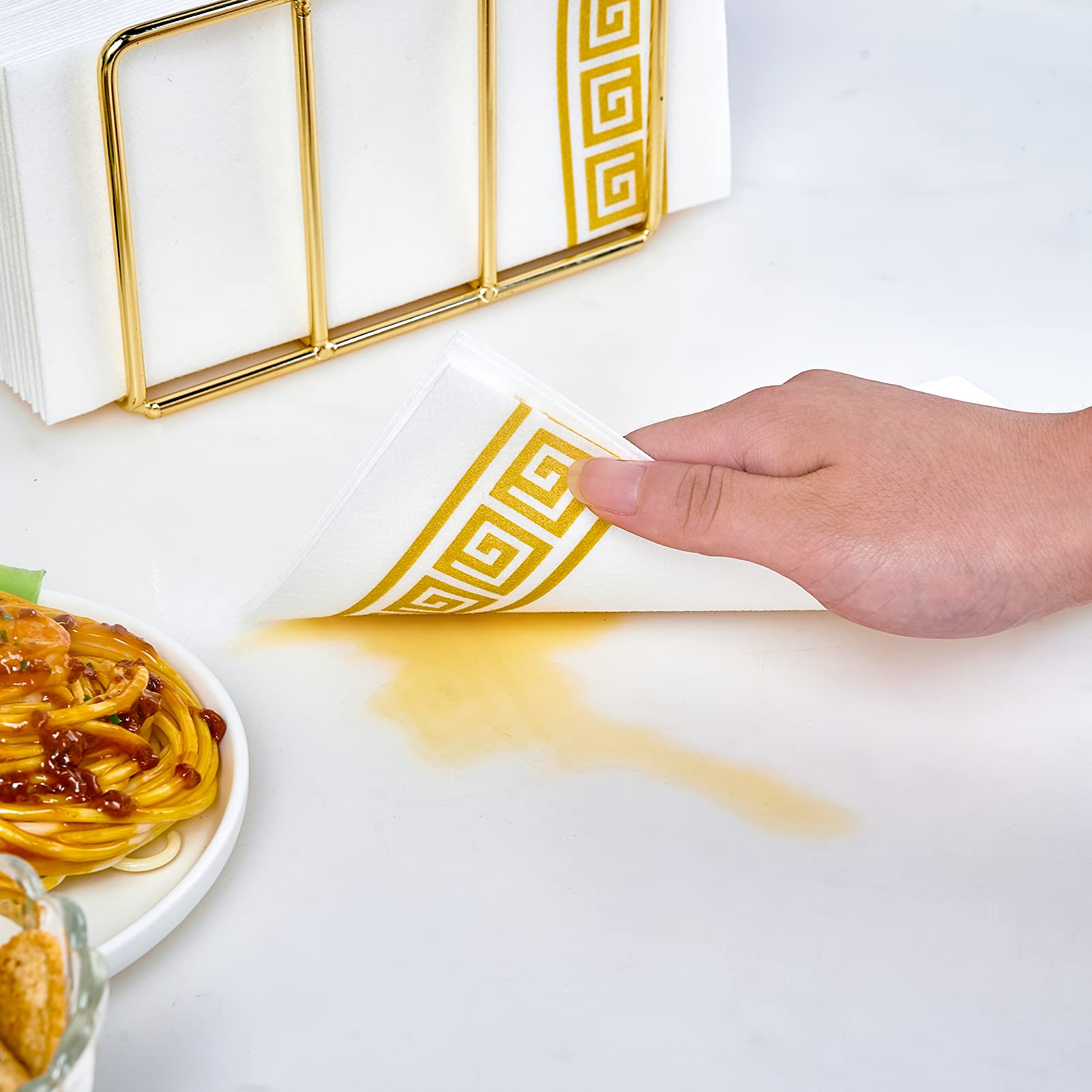 Bulk Case Disposable Hand Towels | Paper Guest Towels for Bread, Pastries | Super Absorbency | Restaurant Supply - EWT
