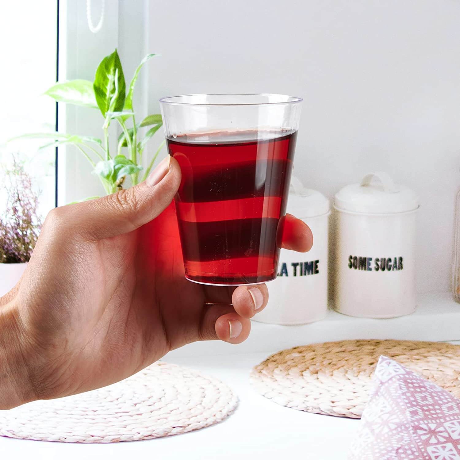 Bulk Case Plastic Cups | Disposable Cups for Coffee, Juice | Heavy - Duty | Restaurant Supply - EWT