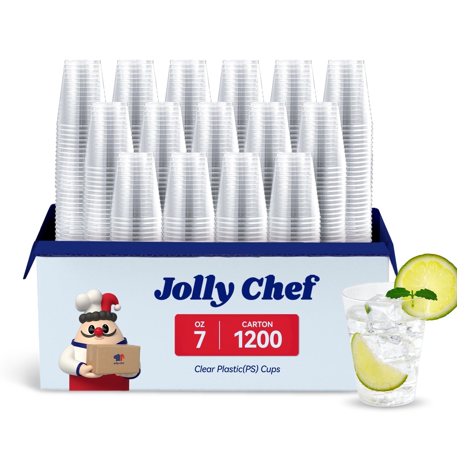 Bulk Case Plastic Cups | Disposable Cups for Coffee, Juice | Heavy - Duty | Restaurant Supply - EWT