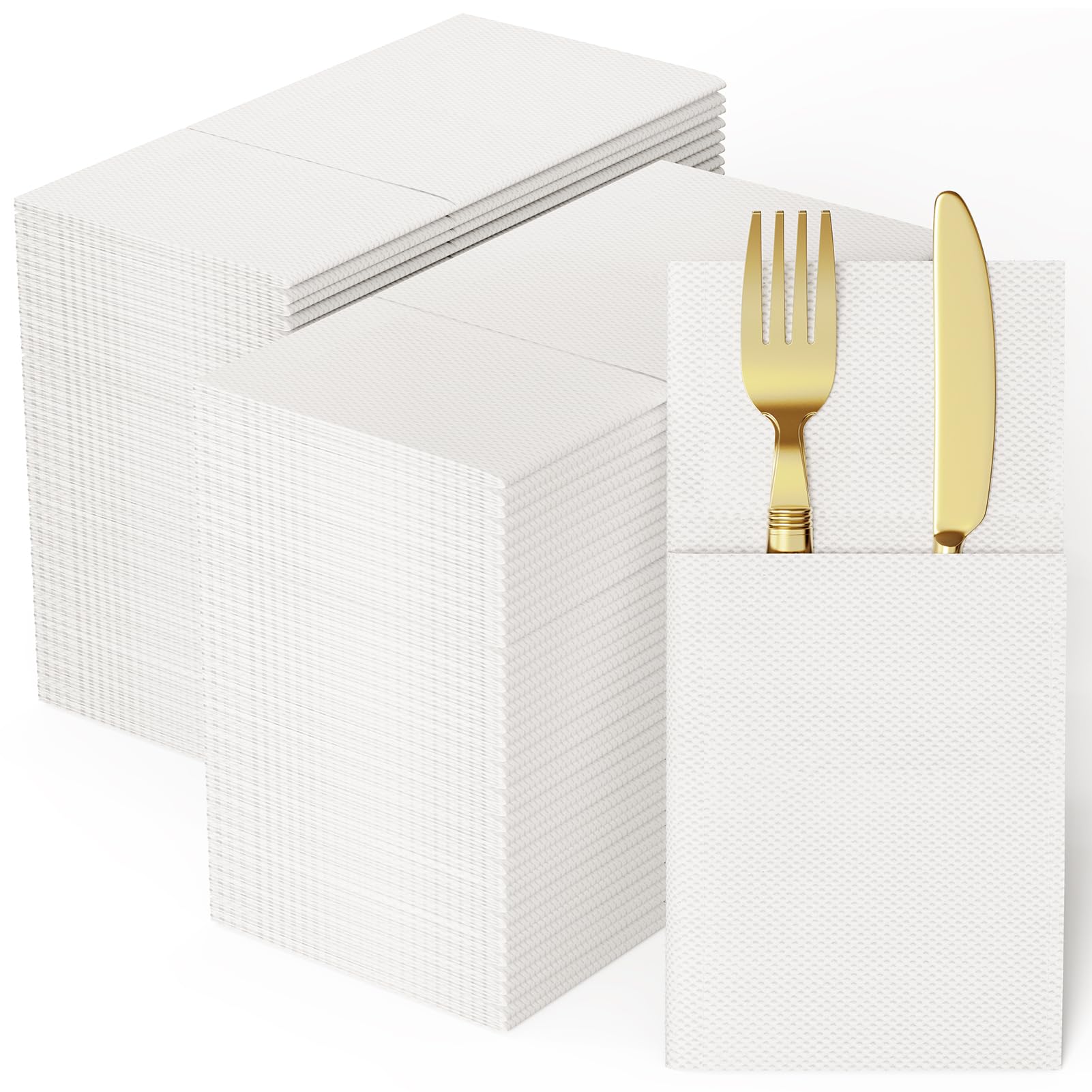 Bulk Case Pocket Napkin Fold | Paper Liners for Burgers, Sandwiches | Restaurant Supply - EWT