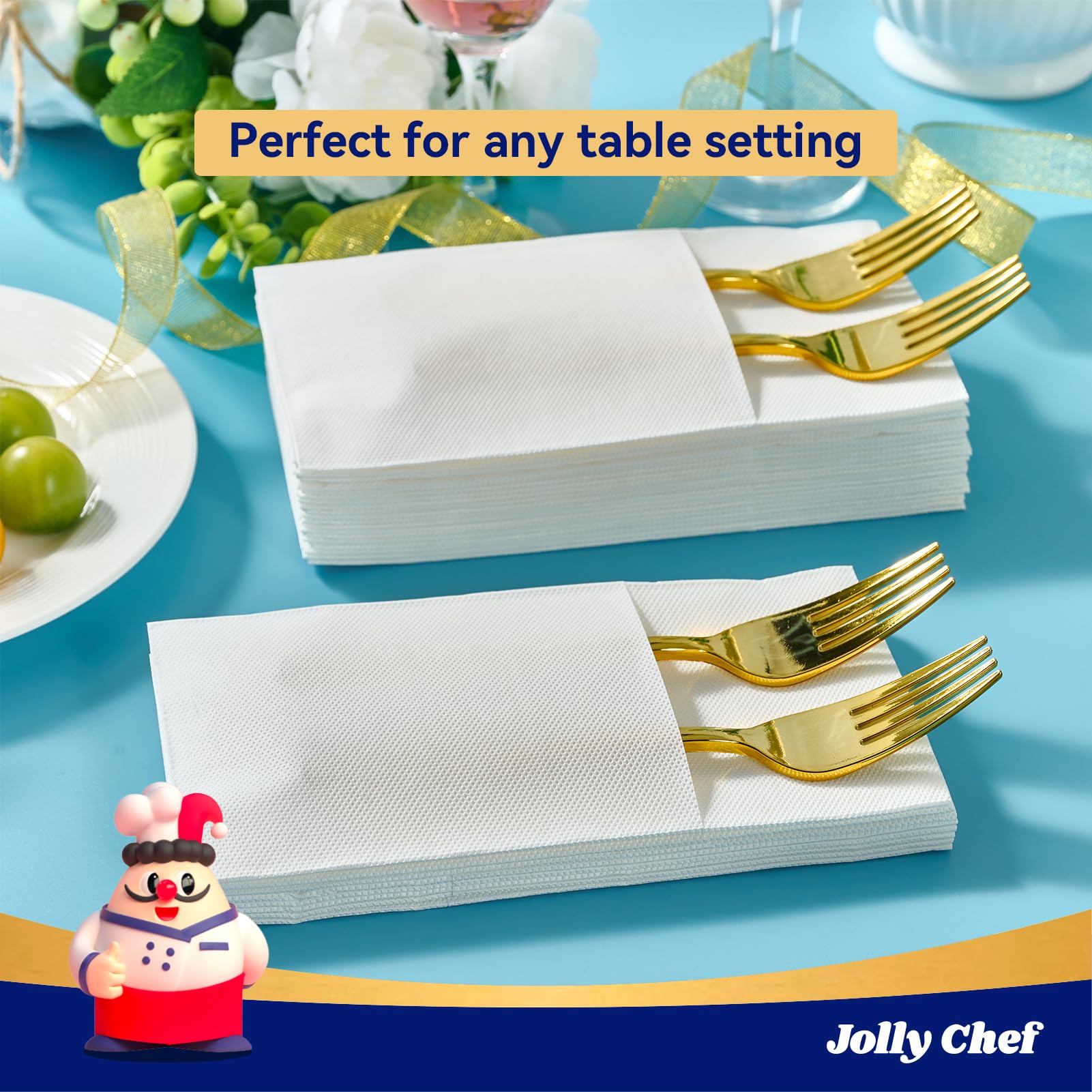 Bulk Case Pocket Napkin Fold | Paper Liners for Burgers, Sandwiches | Restaurant Supply - EWT