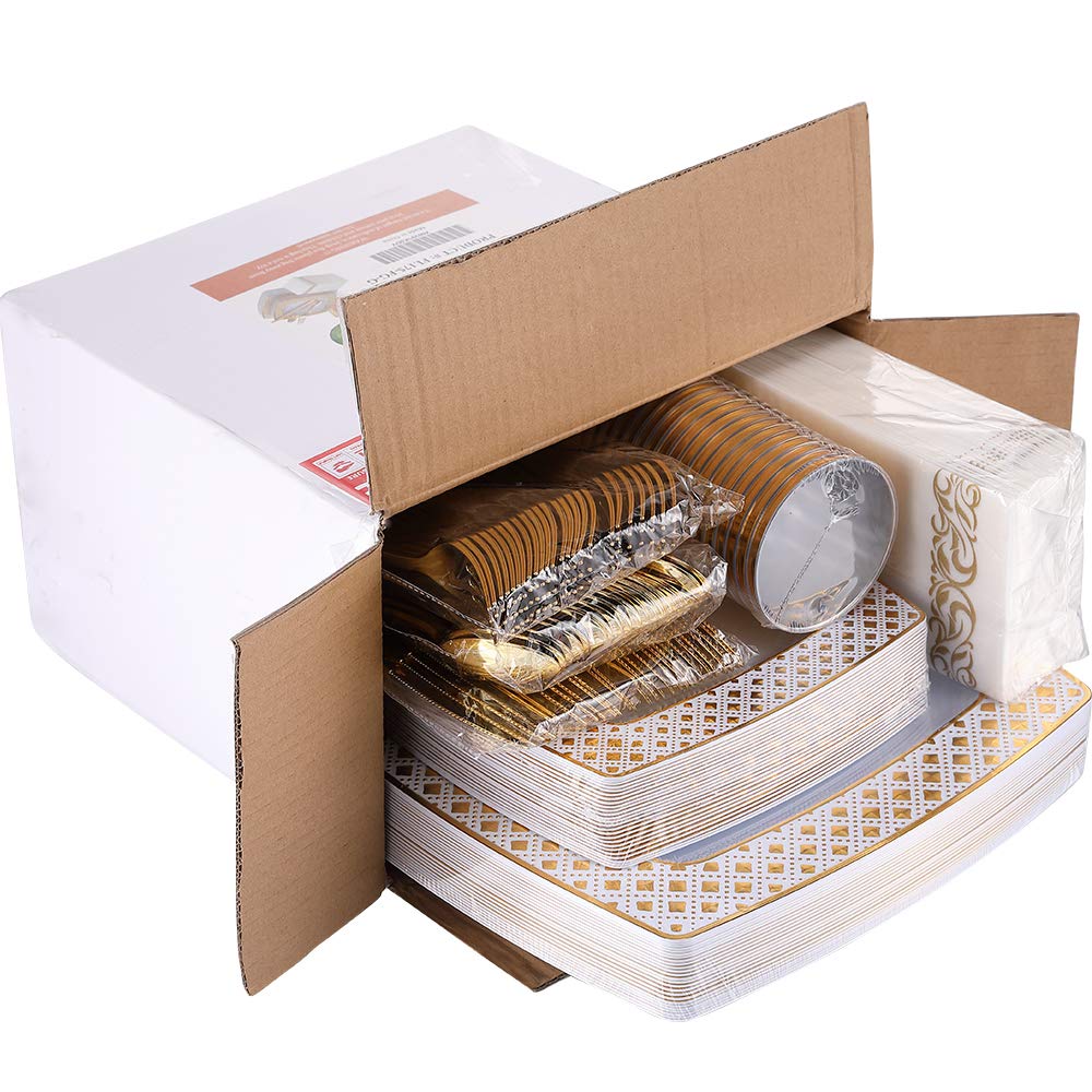 Bulk Dinnerware Sets | Plastic Plates & Bowls for Burgers, Salads | BPA Free | Restaurant Supply - EWT