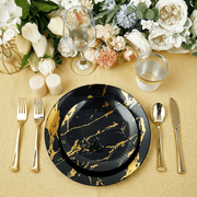 Bulk Dinnerware Sets | Plastic Plates for Cakes, Pasta, Salad | BPA Free | Restaurant Supply - EWT