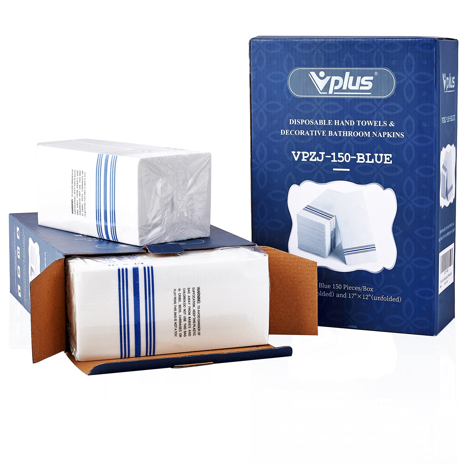 Bulk Disposable Hand Towels | Paper Guest Napkins for Bread, Pasta | Sanitary | Hotel Supply - EWT