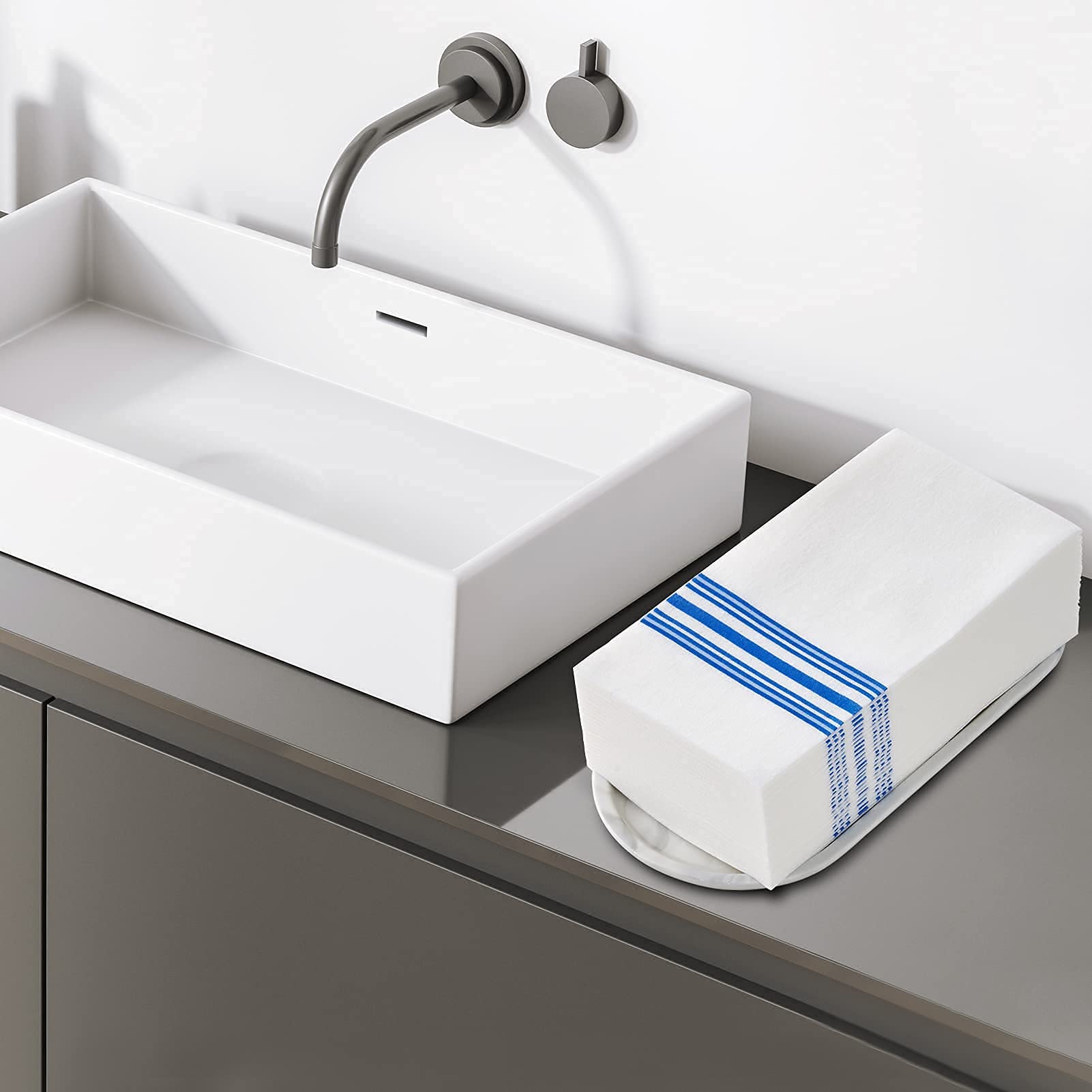 Bulk Disposable Hand Towels | Paper Guest Napkins for Bread, Pasta | Sanitary | Hotel Supply - EWT
