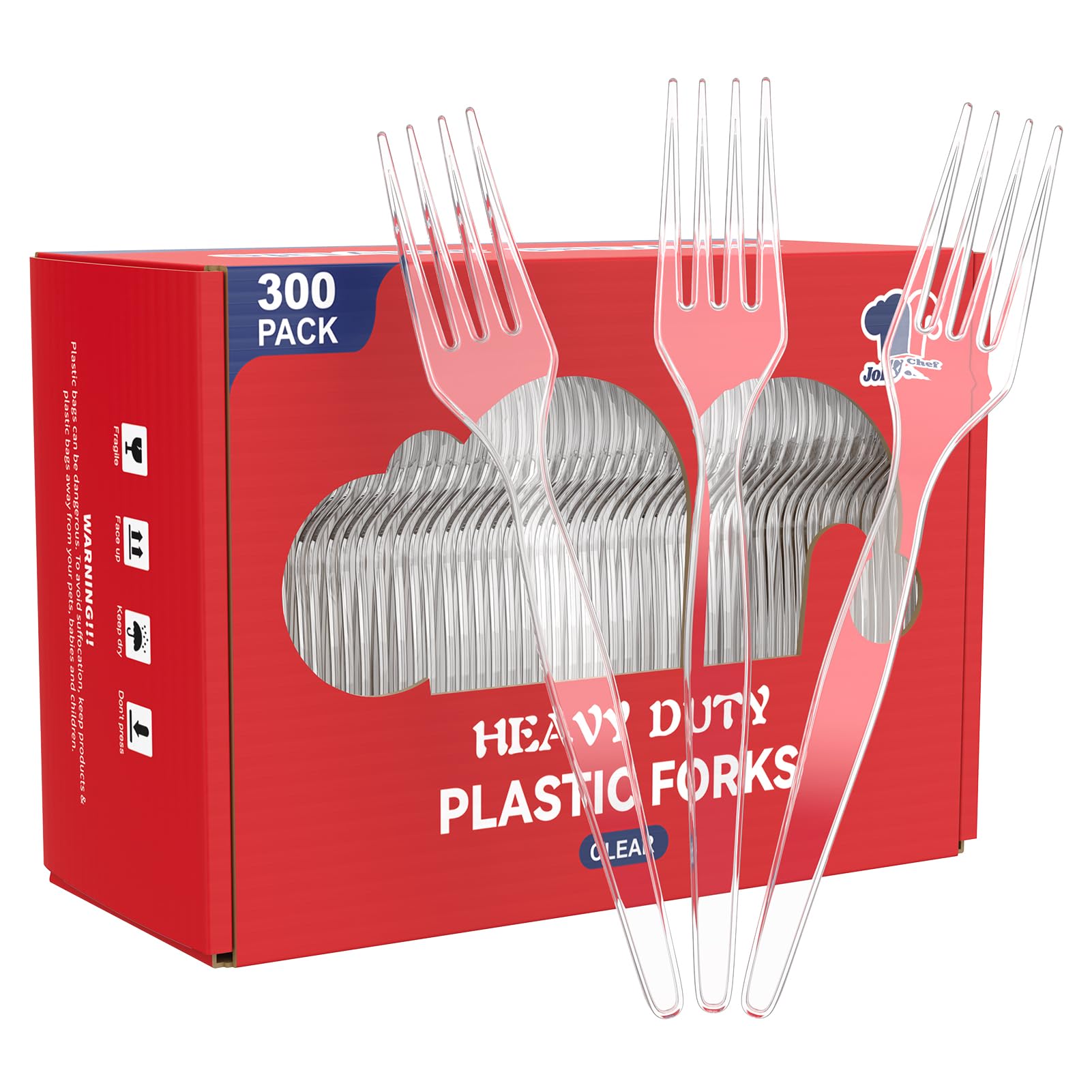 Bulk Plastic Cutlery & Sets | Clear Disposable Utensils for Soup, Ice Cream | Heat Resistant | Restaurant Supply - EWT