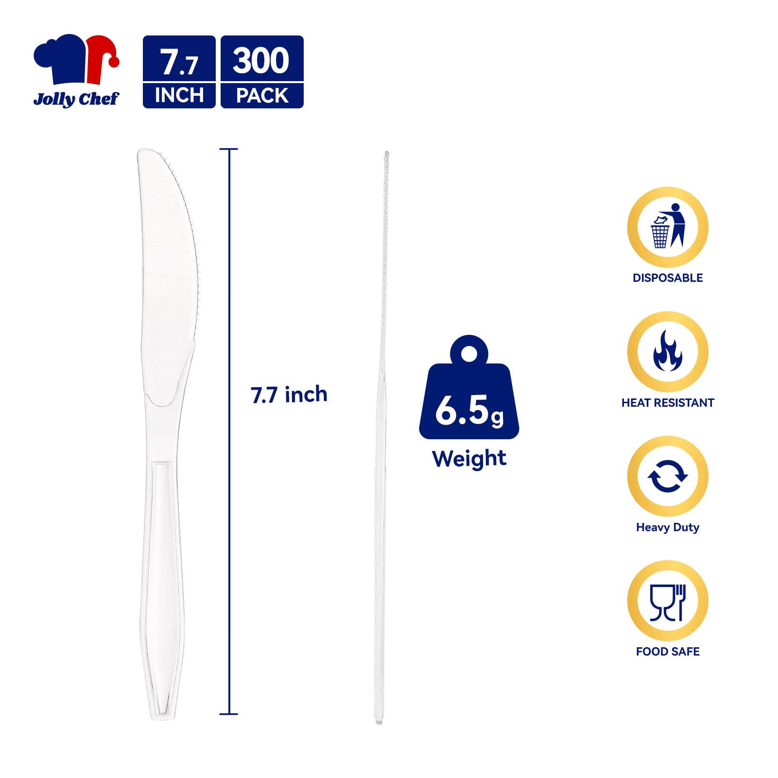 Bulk Plastic Flatware | Disposable Cutlery for Pasta, Desserts, Fruits | Food - Grade Heat Resistant | Restaurant Supply - EWT