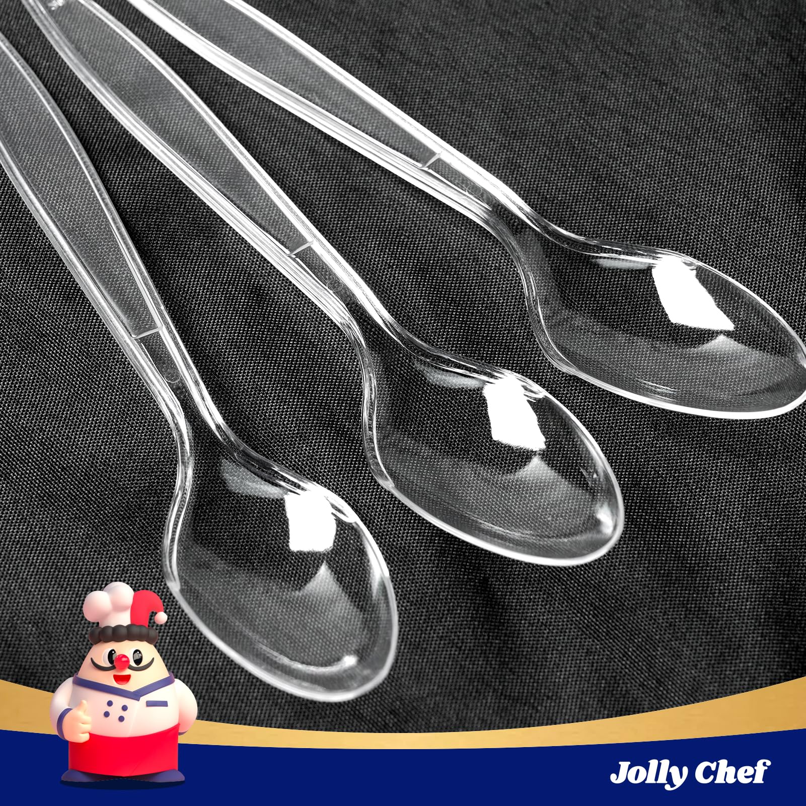 Bulk Plastic Flatware | Disposable Cutlery for Pasta, Desserts, Fruits | Food - Grade Heat Resistant | Restaurant Supply - EWT