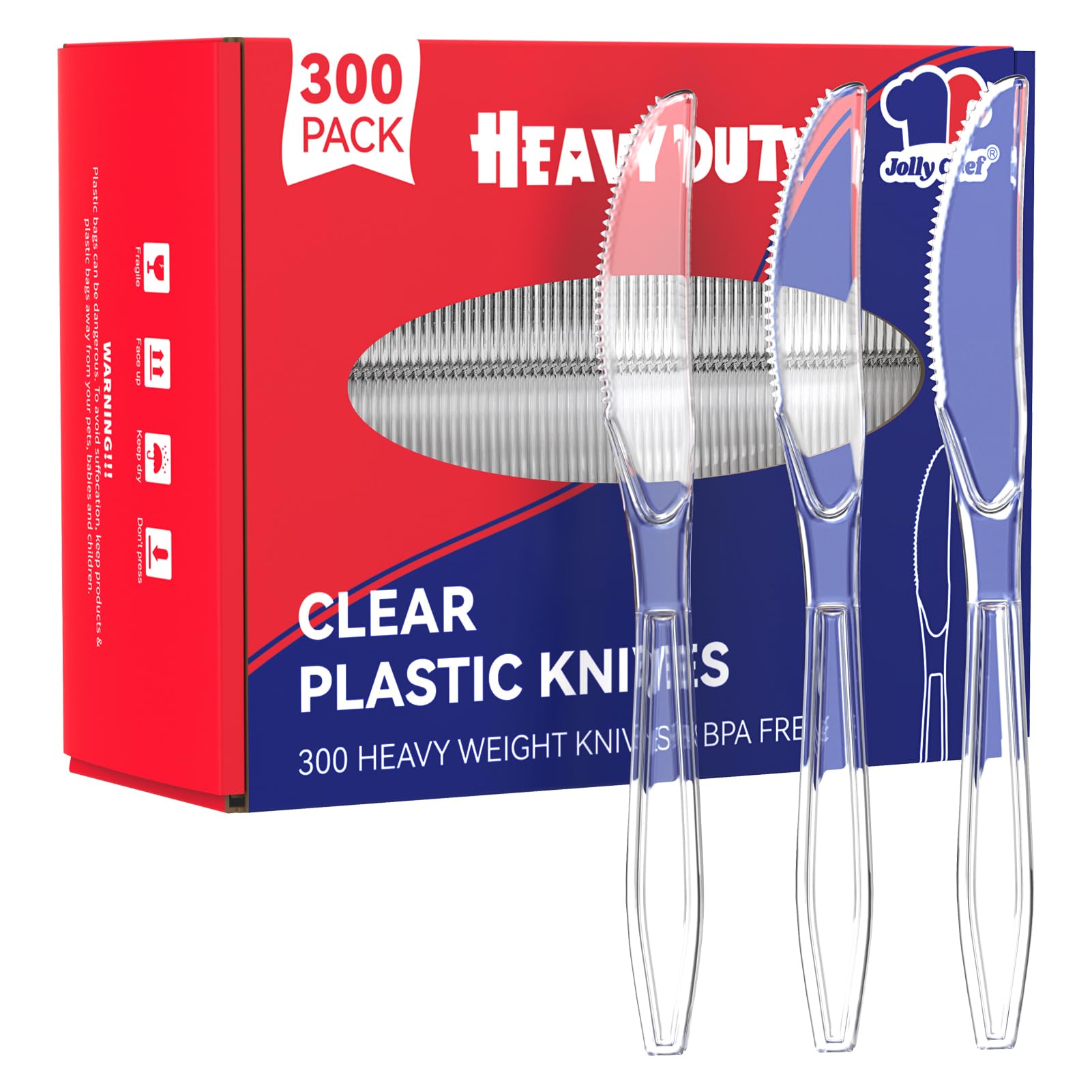 Bulk Plastic Flatware | Disposable Cutlery for Pasta, Desserts, Fruits | Food - Grade Heat Resistant | Restaurant Supply - EWT
