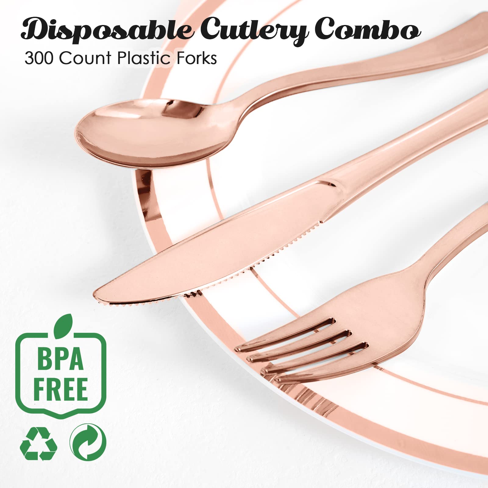 Bulk Plastic Flatware | Disposable Utensils for Soups, Desserts | BPA Free | Restaurant Supply - EWT