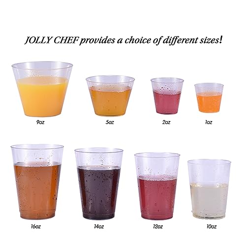 Bulk Plastic Shot Glasses | Case Tasting Cups for Whiskey, Wine Tasting, Food Samples | Food - Grade | Restaurant Supply - EWT
