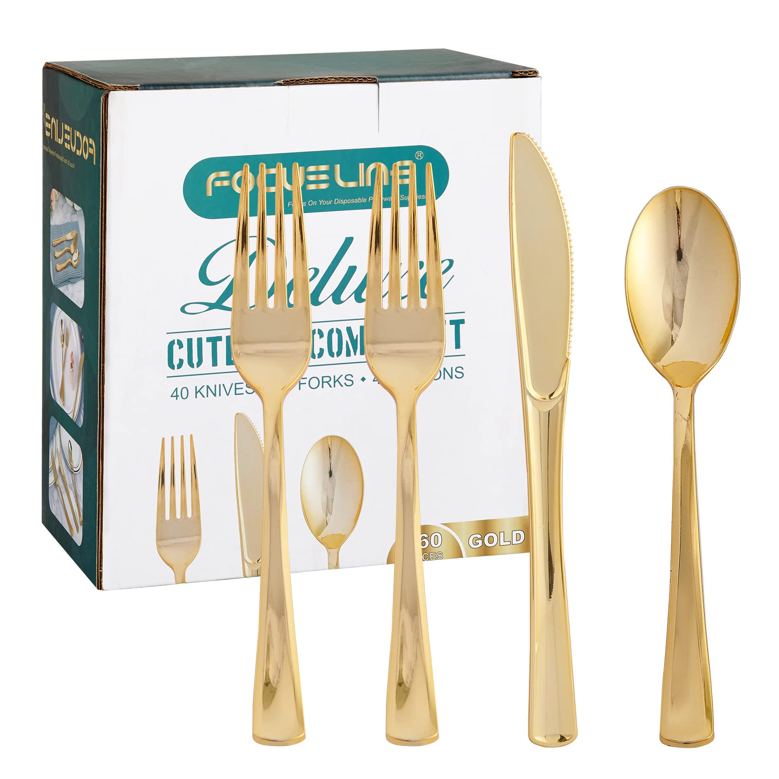 Bulk Plastic Silverware | Disposable Flatware for Burgers, Salads | Food Grade Plastic | Restaurant Supply - EWT