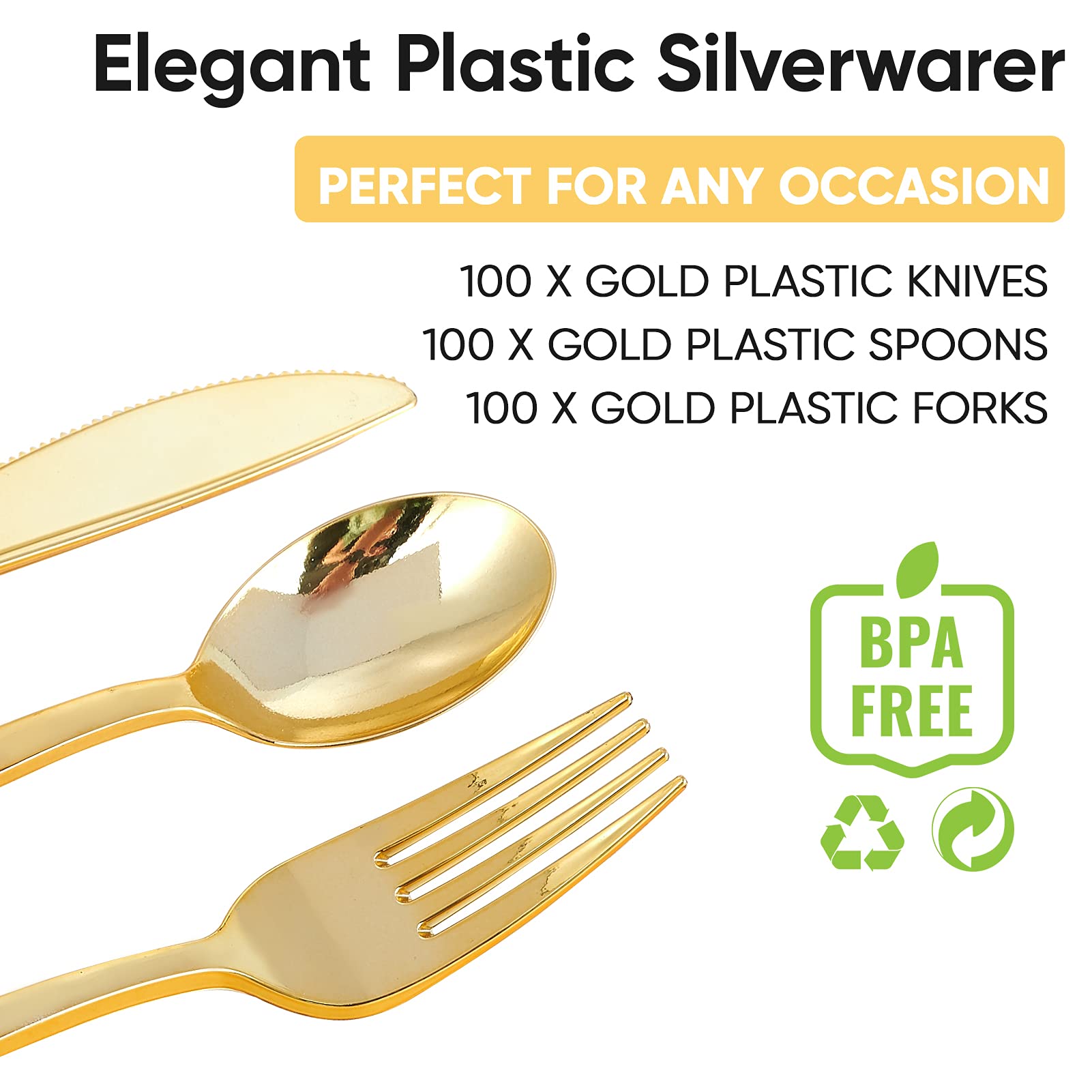 Bulk Plastic Spoons Case | Plastic Utensils for Soups, Desserts | BPA Free | Restaurant Supply - EWT