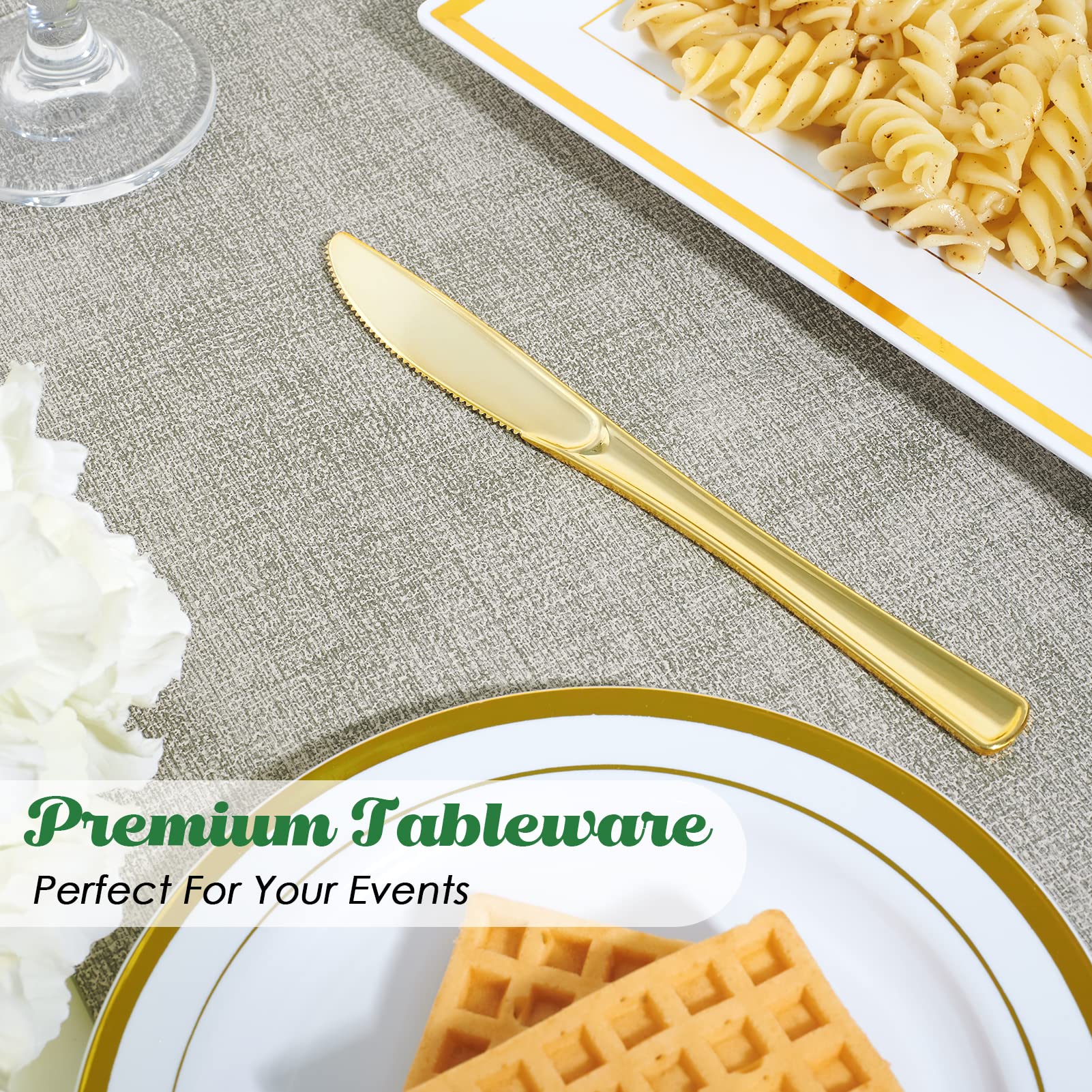 Bulk Plastic Spoons Case | Plastic Utensils for Soups, Desserts | BPA Free | Restaurant Supply - EWT