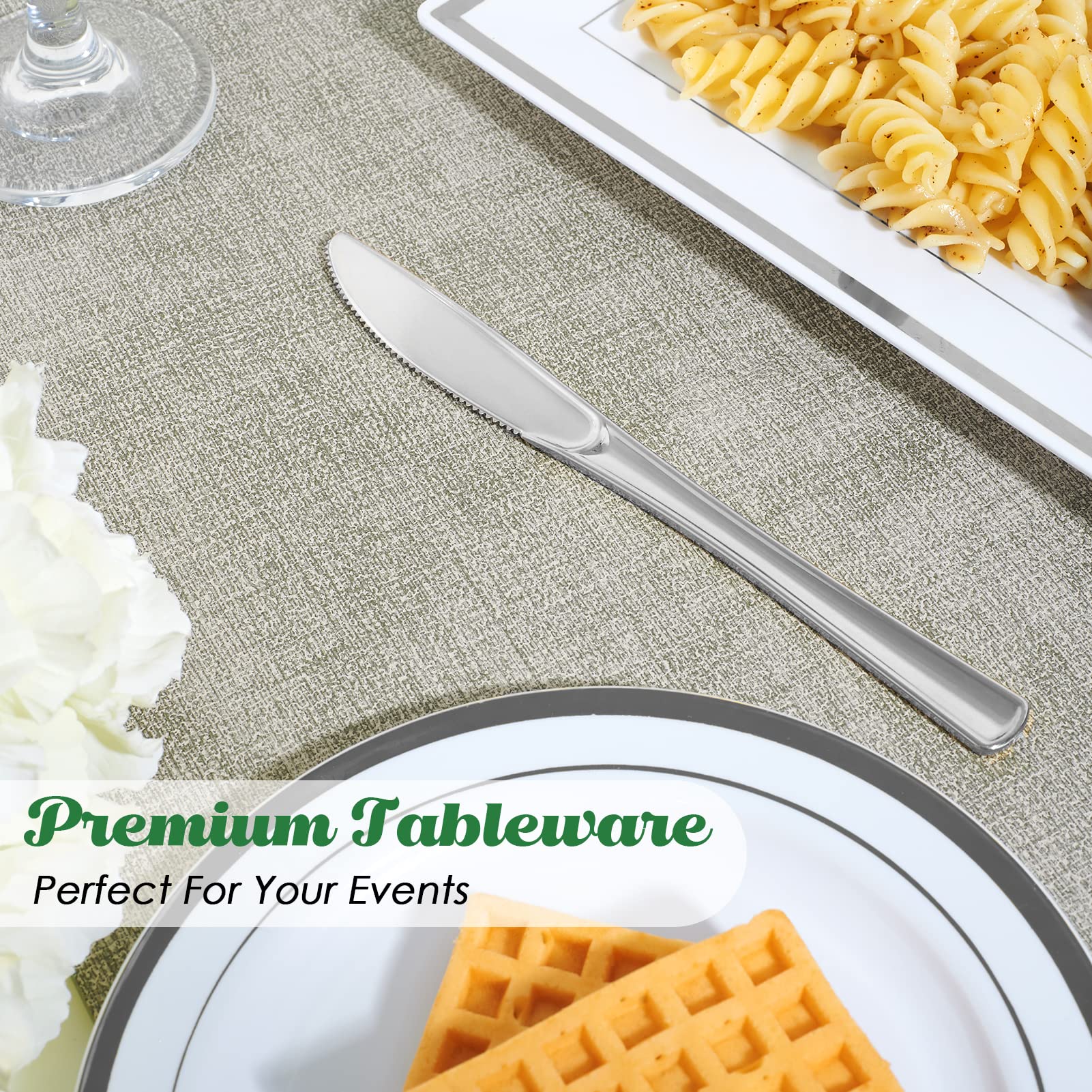 Bulk Plastic Spoons | Disposable Utensils for Soup, Ice Cream | BPA Free | Restaurant Supply - EWT