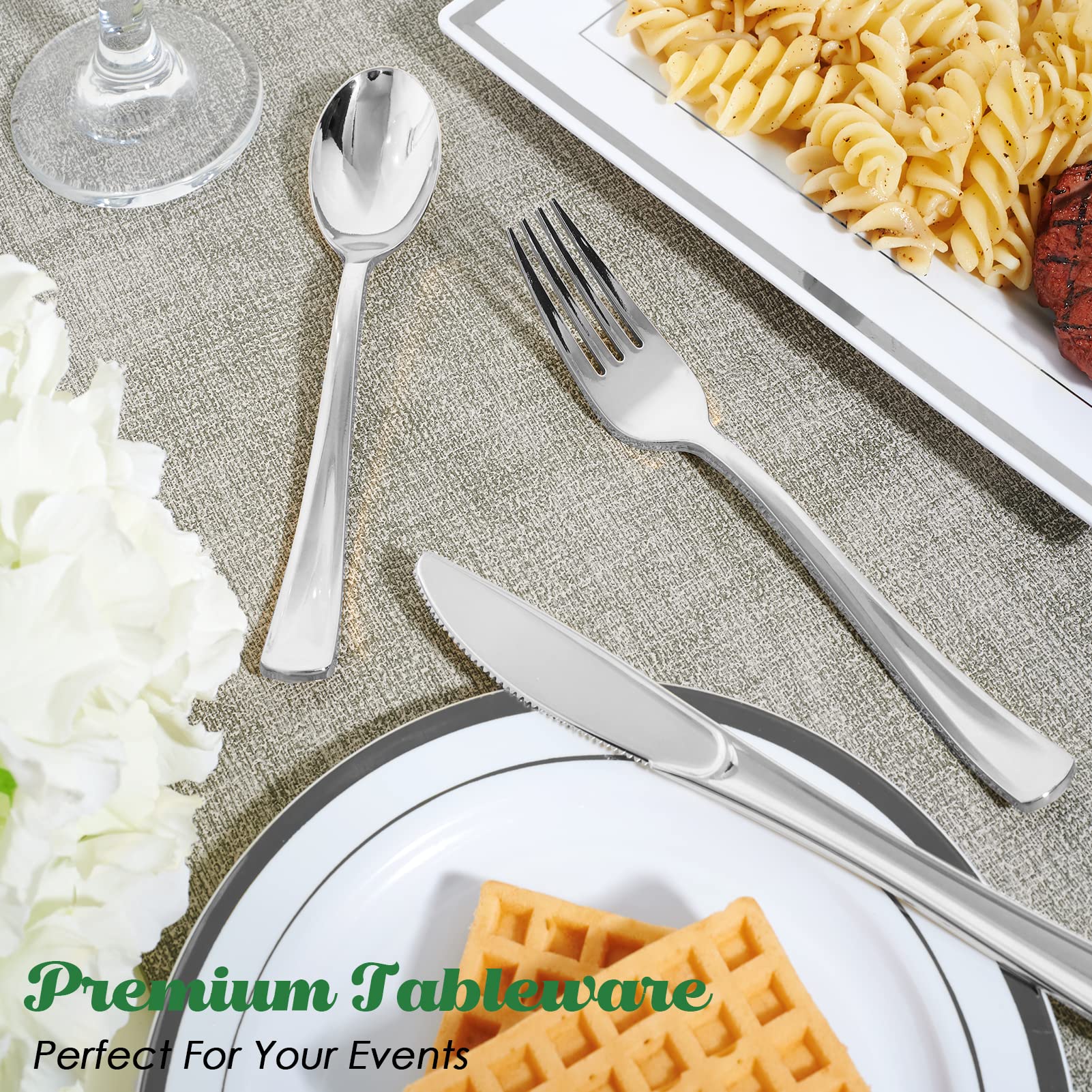 Bulk Plastic Spoons | Disposable Utensils for Soup, Ice Cream | BPA Free | Restaurant Supply - EWT