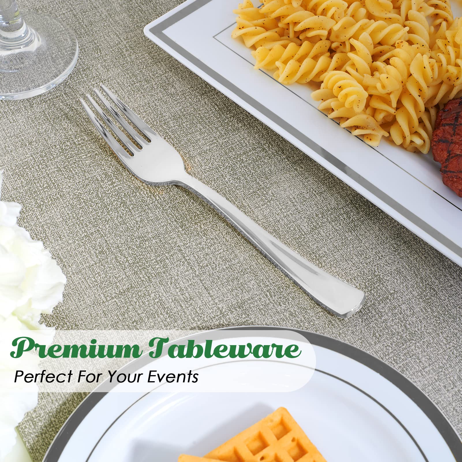 Bulk Plastic Spoons | Disposable Utensils for Soup, Ice Cream | BPA Free | Restaurant Supply - EWT